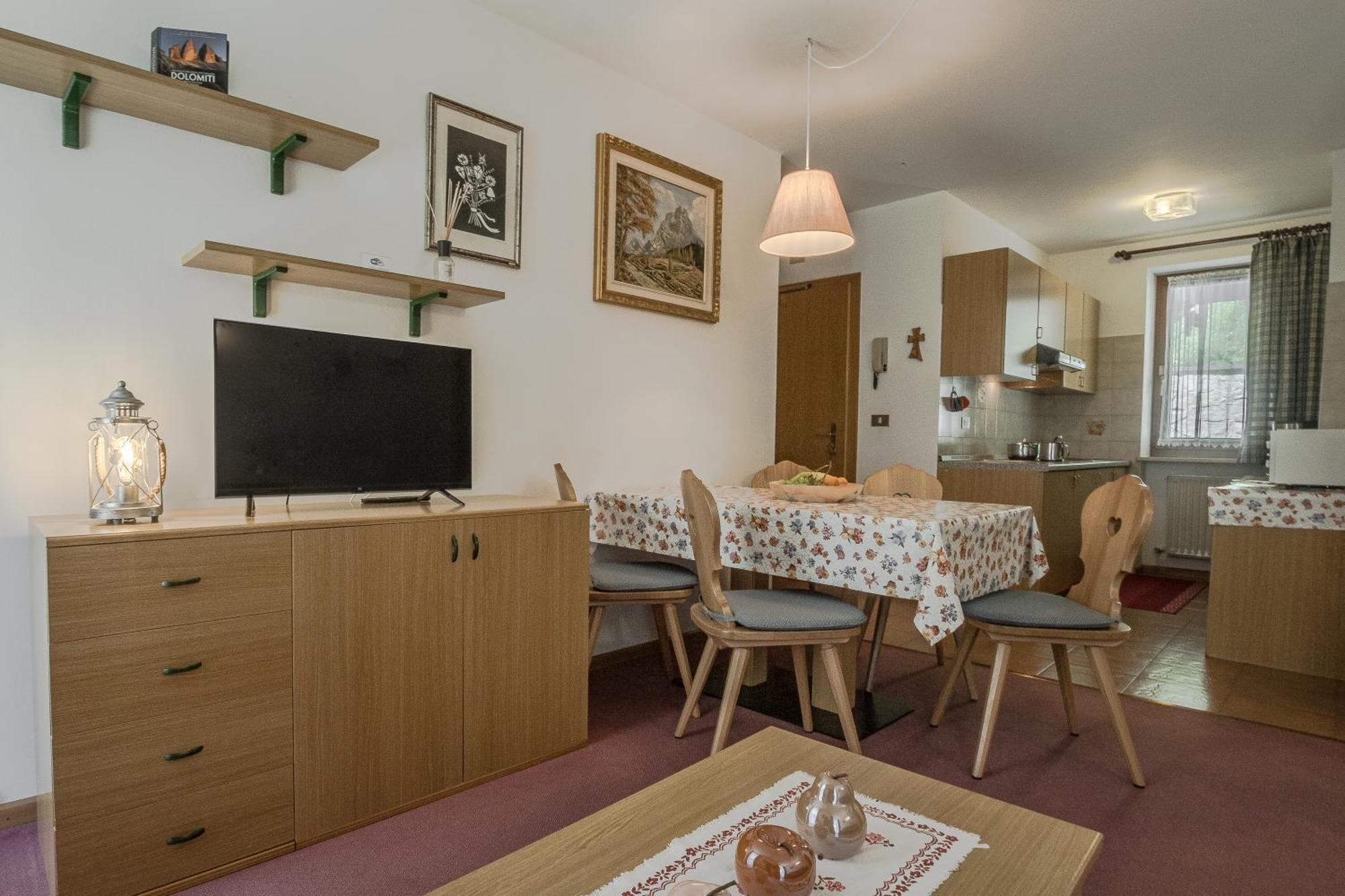 Chalet Pradat Arabba Bagian luar foto