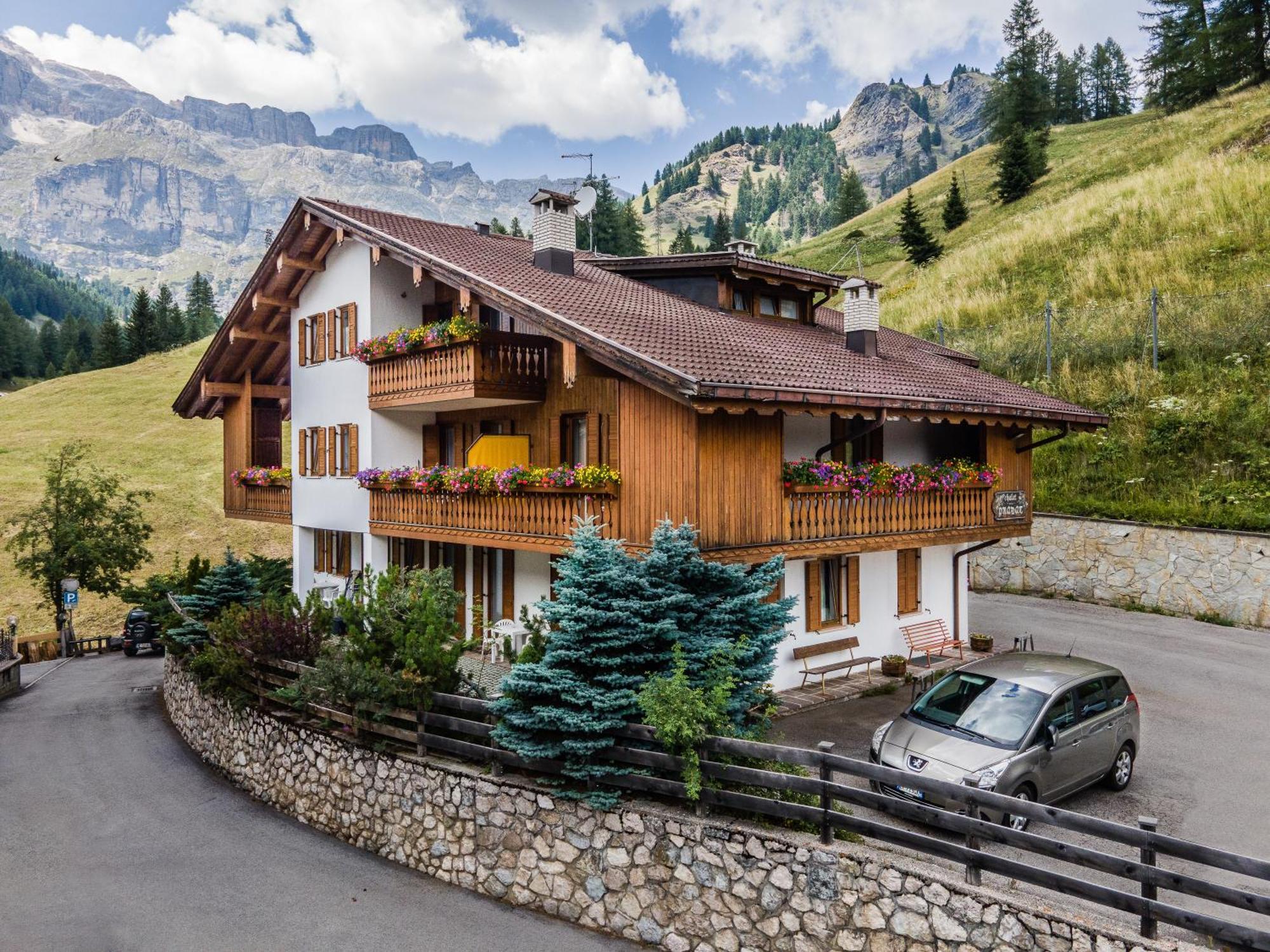 Chalet Pradat Arabba Bagian luar foto